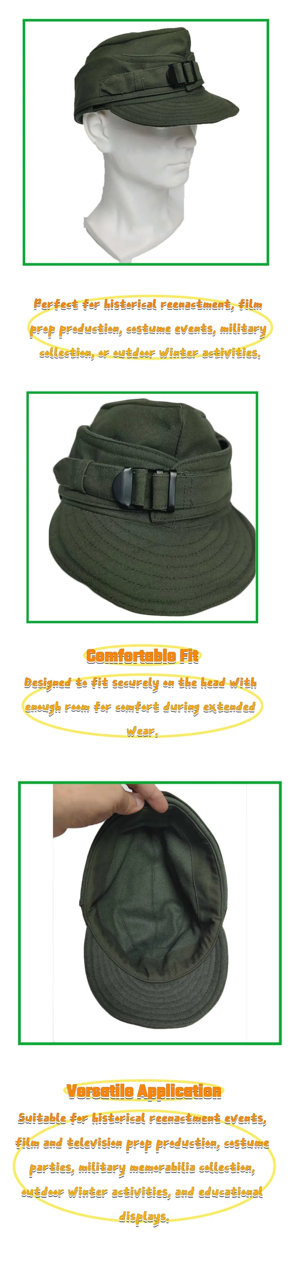 Gorra en contexto de uso