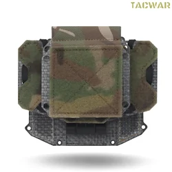 Soporte táctico para móvil con tablero plegable y velcro para airsoft