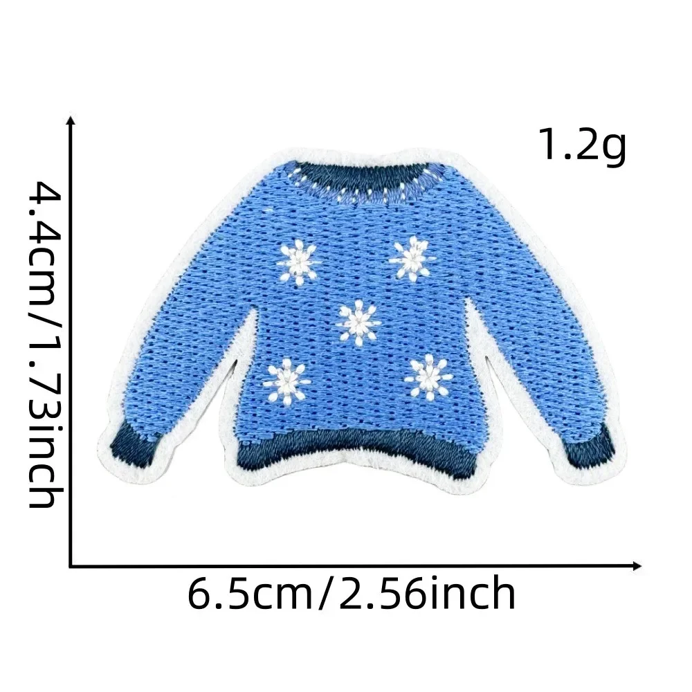 Parche bordado oso polar – Invierno termoadhesivo para ropa - imagen 5