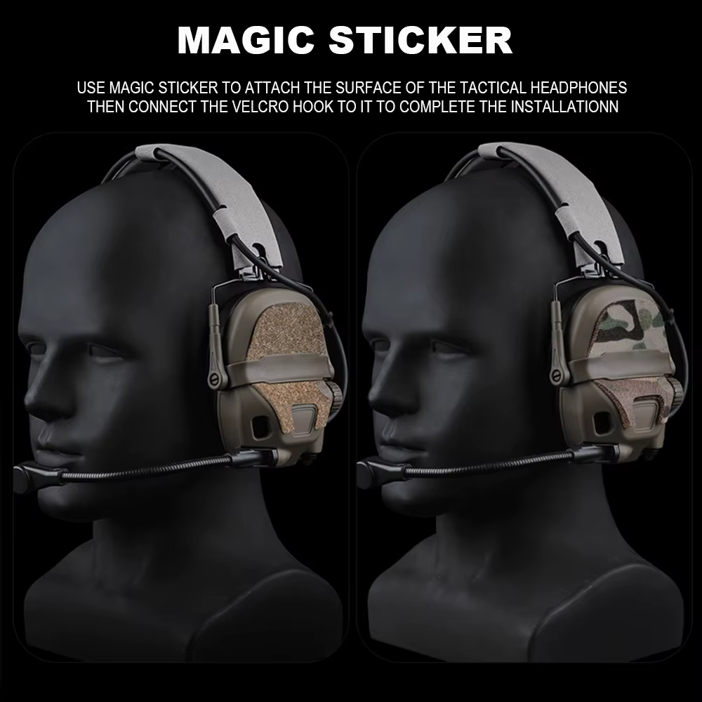 Adhesivo camuflaje para auriculares tácticos GEN 6 AMP antiruido - imagen 3