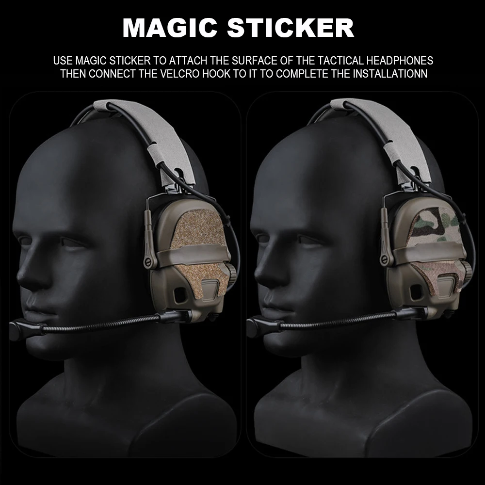 Adhesivo camuflaje para auriculares tácticos GEN 6 AMP antiruido - imagen 3