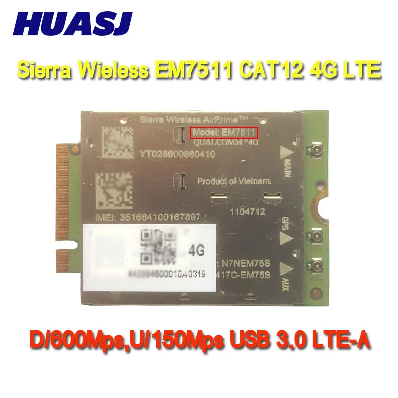 Router 4G LTE EM7511 CAT-12 móvil – Conectividad táctica de campo