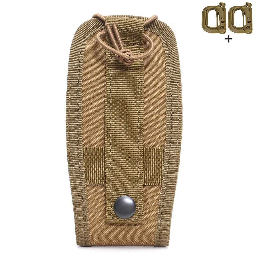 Bolsa táctica colgante de nailon elástico para walkie talkie - imagen 4