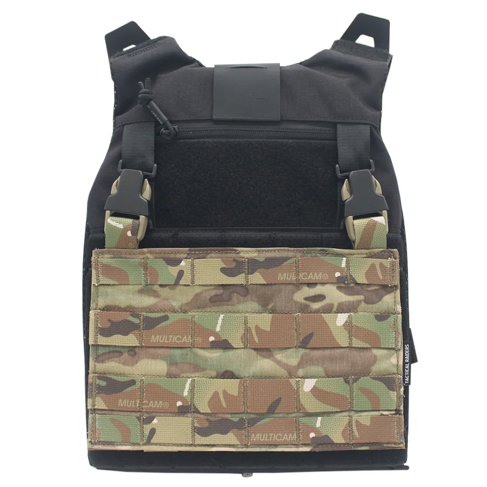 Detalle del sistema Molle con correas de sujeción