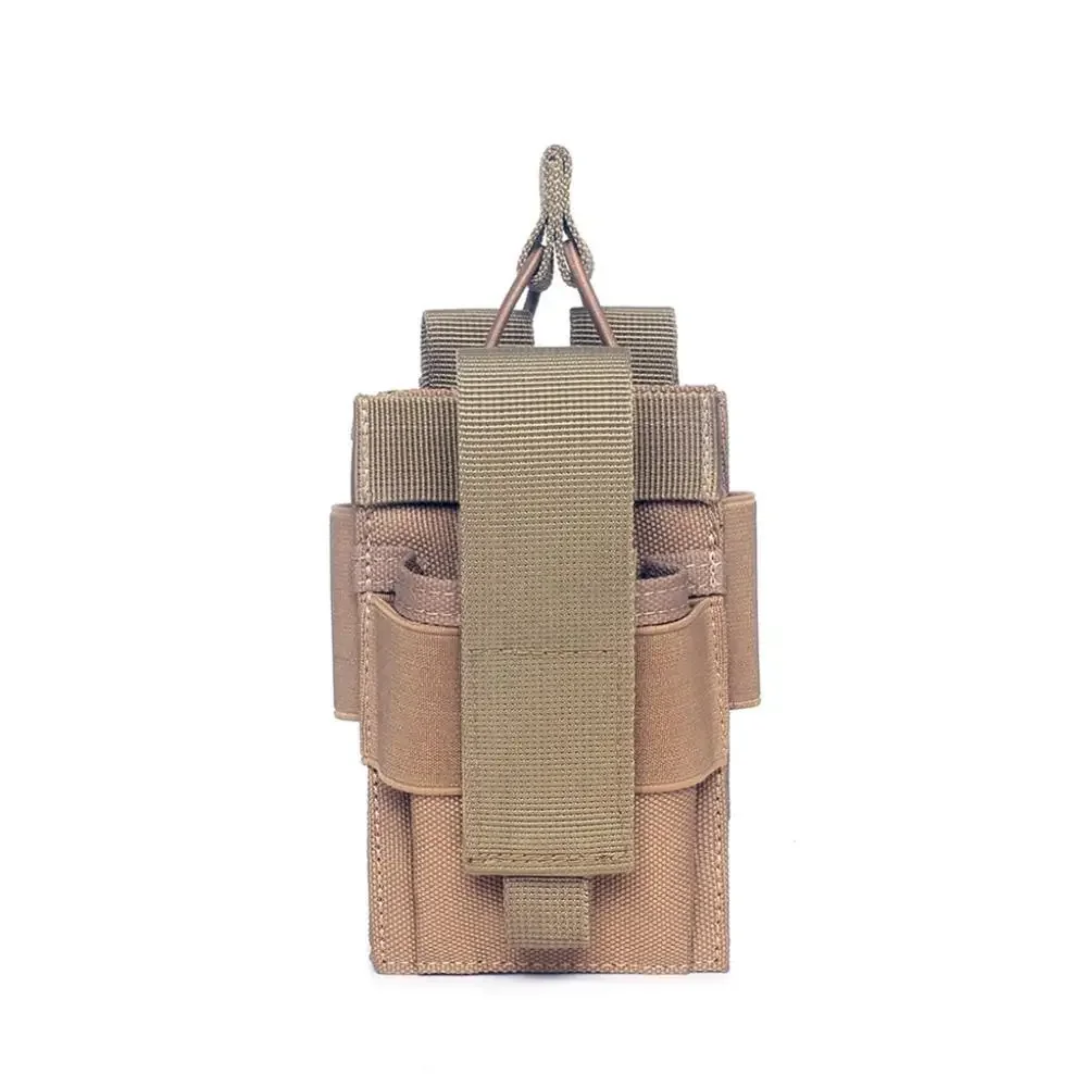 Bolsa táctica MOLLE colgante para móvil y accesorios EDC