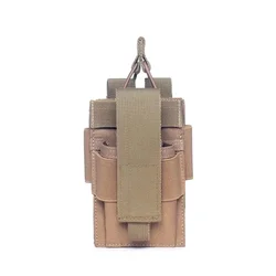 Bolsa táctica MOLLE colgante para móvil y accesorios EDC