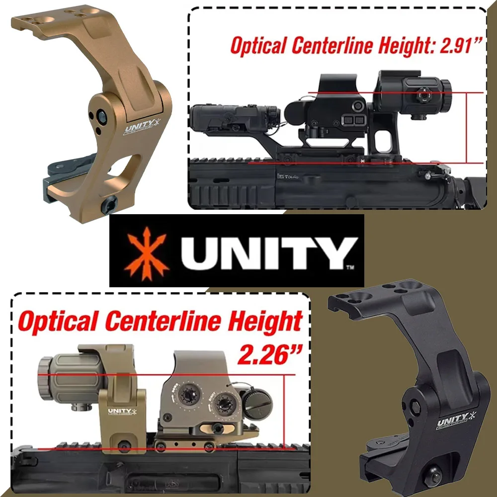 Unity FAST FTC OMNI magnificador plegable para riel Picatinny - imagen 4