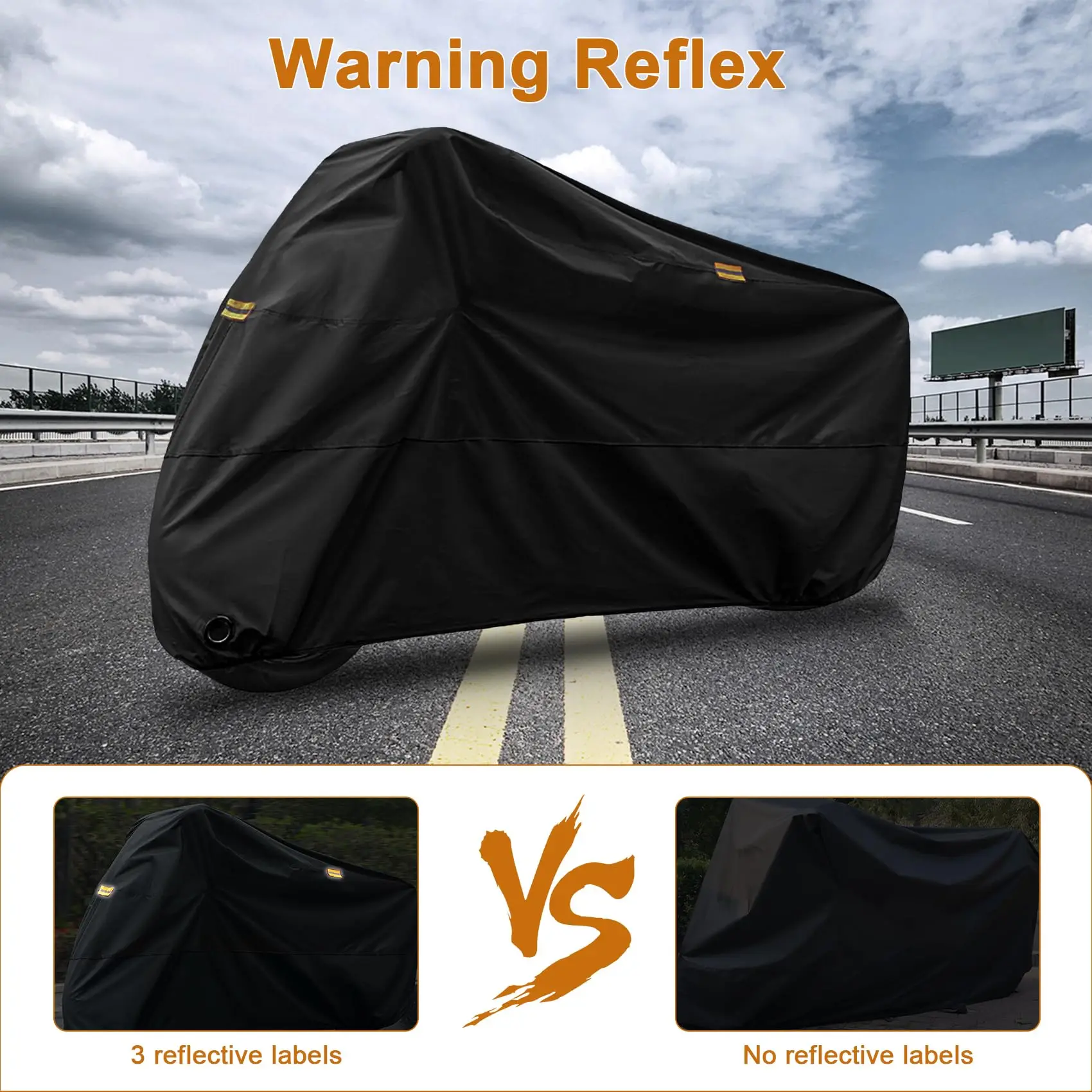 Funda impermeable bicicletas 420D para montaña carretera y eléctricas - imagen 5