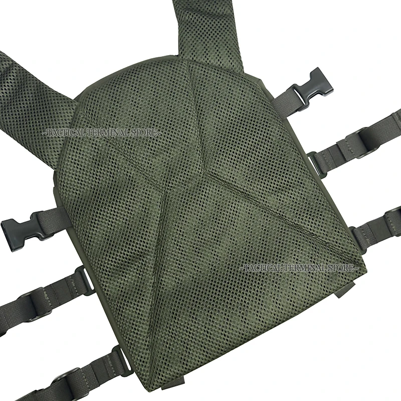 Chaleco táctico ligero MOLLE de airsoft con liberación rápida - imagen 5