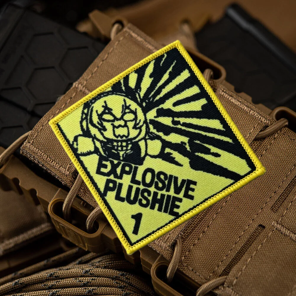 Parche tecido perro militar – Brazalete chino para mochila infantil - imagen 5