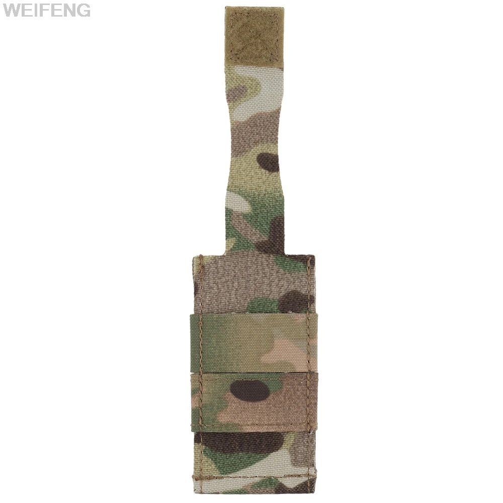 Portacargador táctico 9mm MOLLE con porta linterna y botiquín - imagen 4