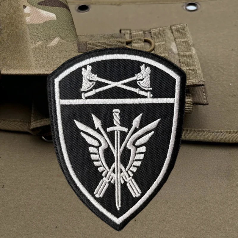 OMON Rosguardy PFO Parche táctico bordado gancho y bucle, insignia - imagen 2