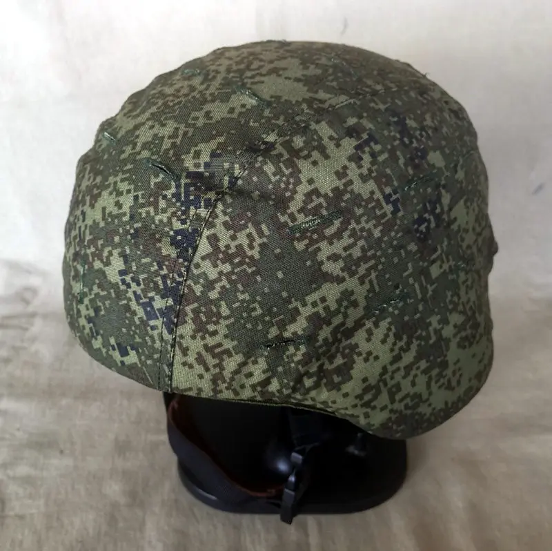 Casco táctico MICH2000 EMR ruso BS, camuflaje verde ripstop