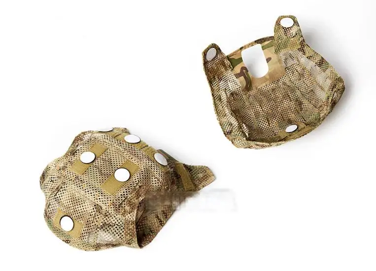 AF Funda táctica de camuflaje para casco con malla CP2 - imagen 3