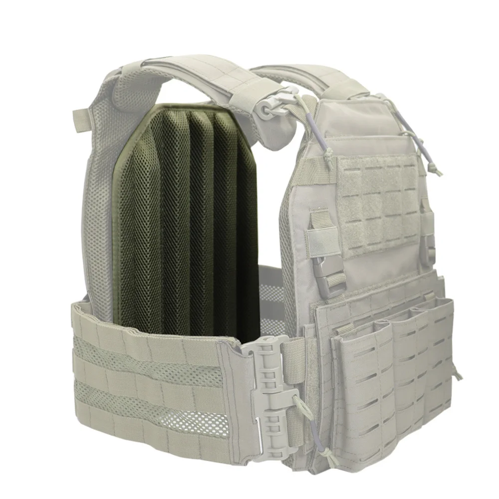 Chaleco táctico airsoft portaplaca, almohadilla acolchada espuma EVA insertable protectora - imagen 4