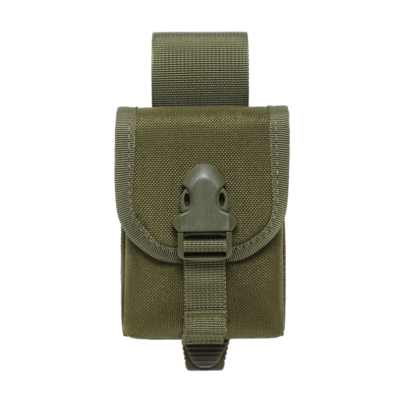Bolsa táctica mini MOLLE en uso