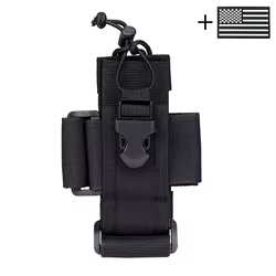 Portaradio ajustable con cordón elástico – Exterior táctico