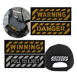 Parche tactico reflectante con personalidad para ropa y mochila