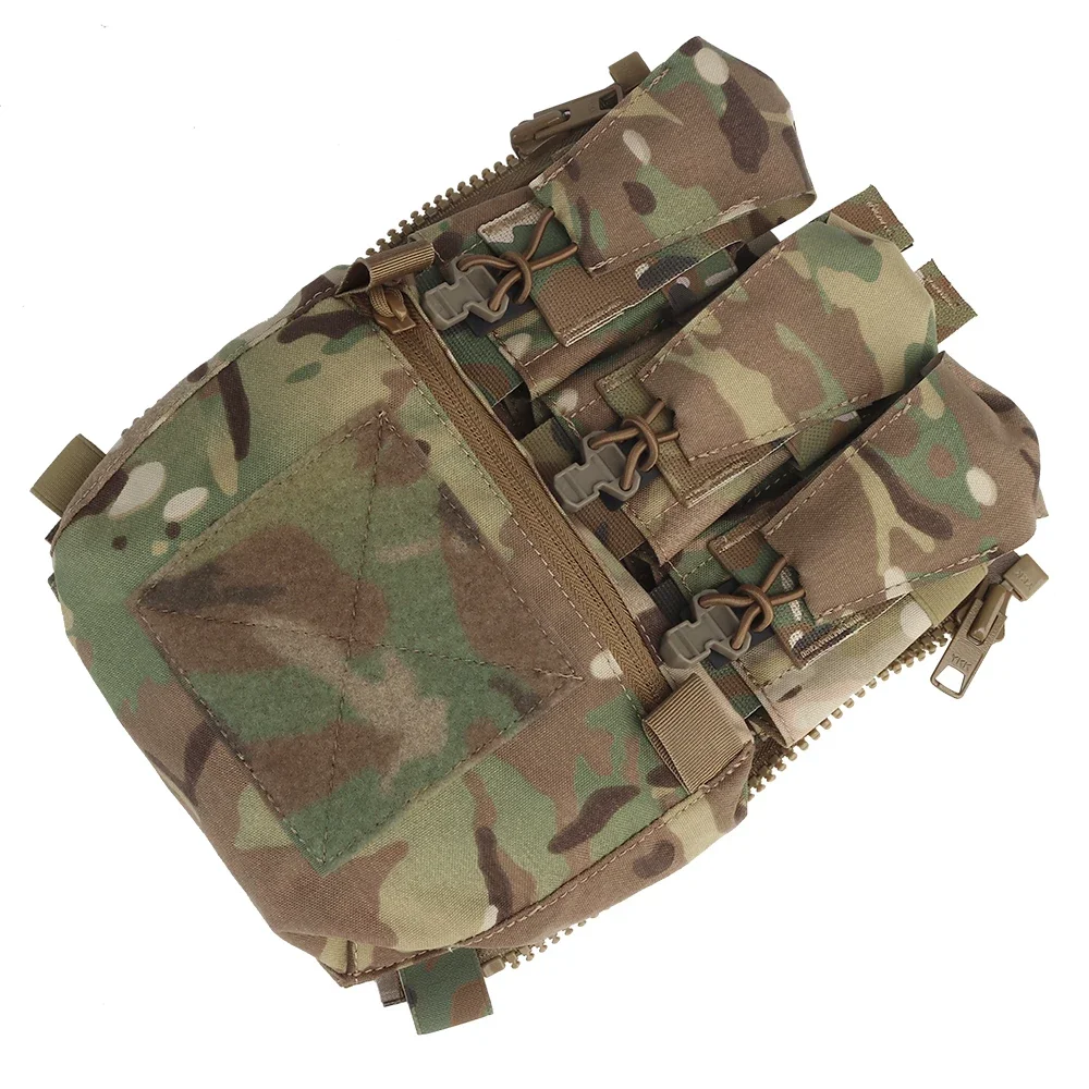 V5 FCPC chaleco táctico Airsoft con panel trasero y bolsa Triple - imagen 5