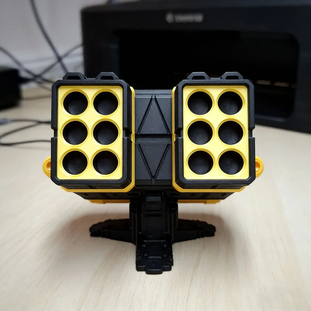 Organizador de escritorio 3D impreso en PLA, portalápices mecánico - imagen 5