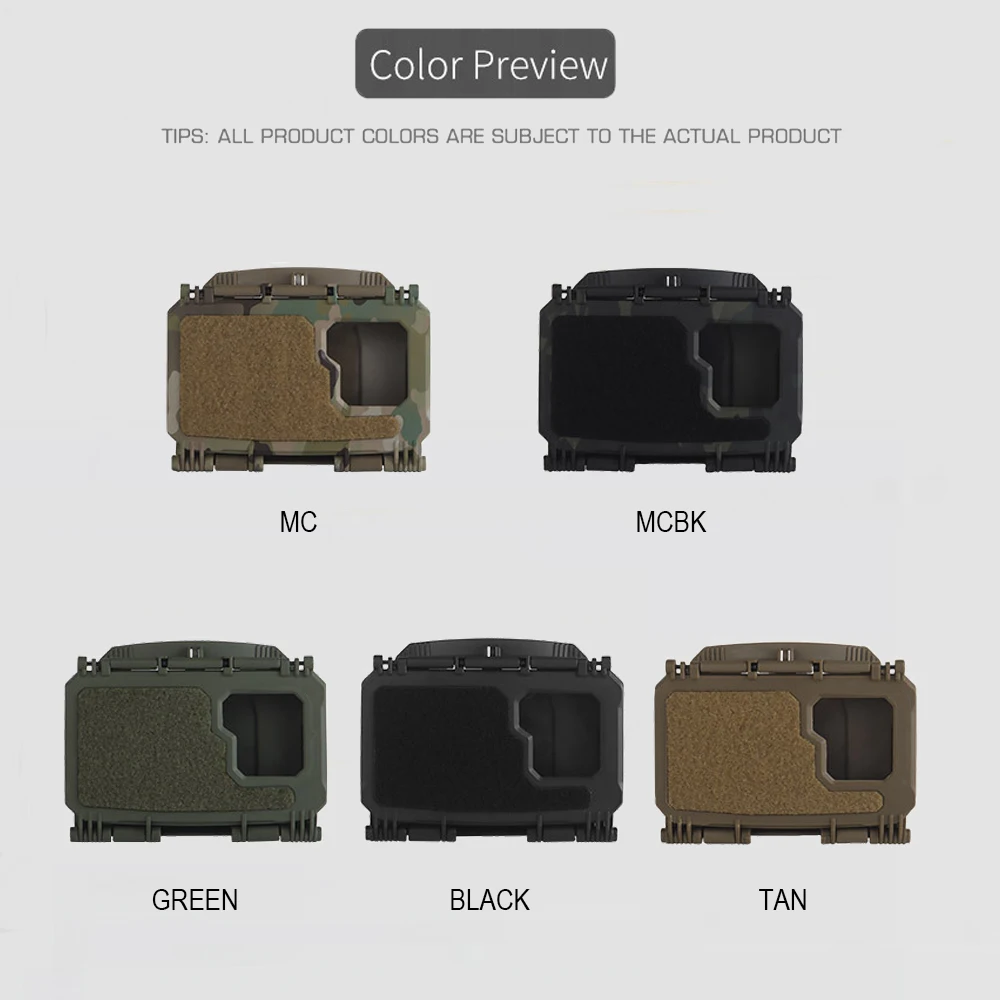 Detalle de la bolsa porta mapa y el montaje compatible con MOLLE