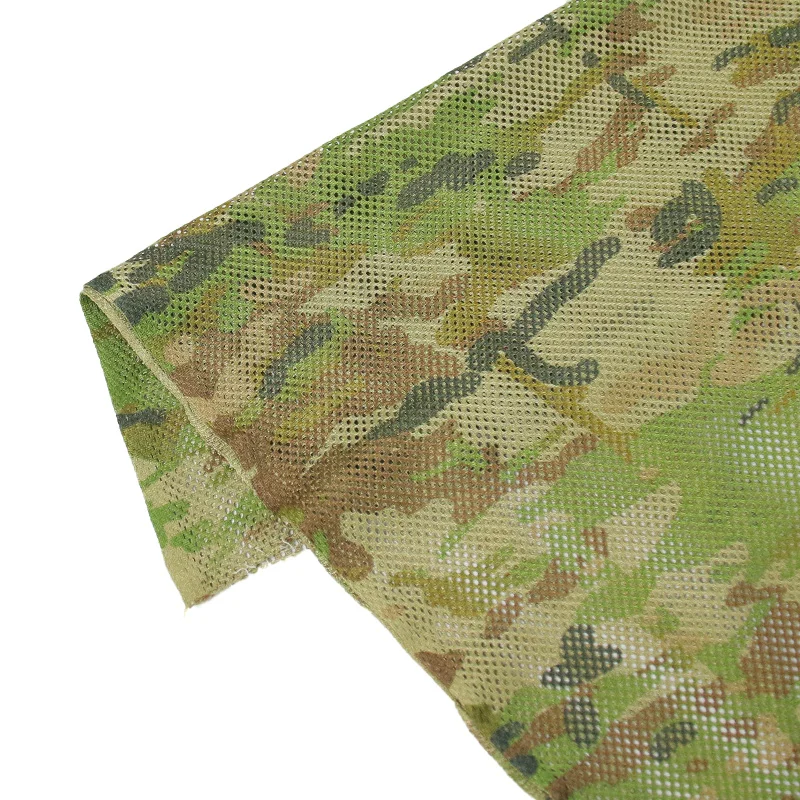 Tela malla camuflaje táctica de tricota para estampado en prendas