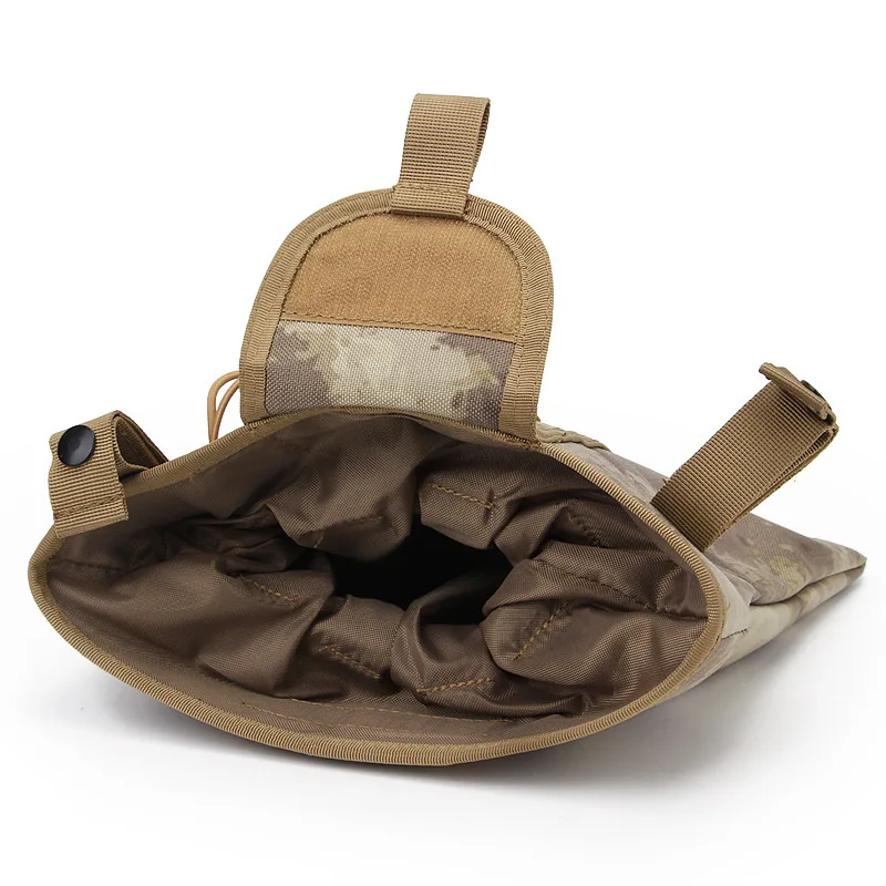 Bolsa táctica MOLLE plegable para exterior y almacenamiento diario