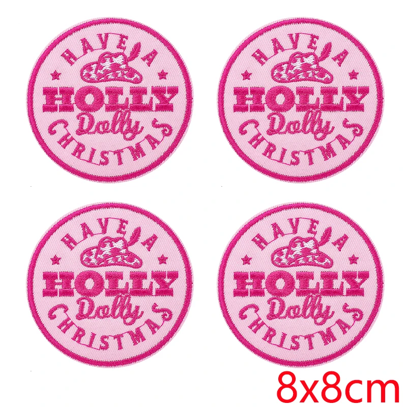 Detalle de parches decorativos para ropa y accesorios
