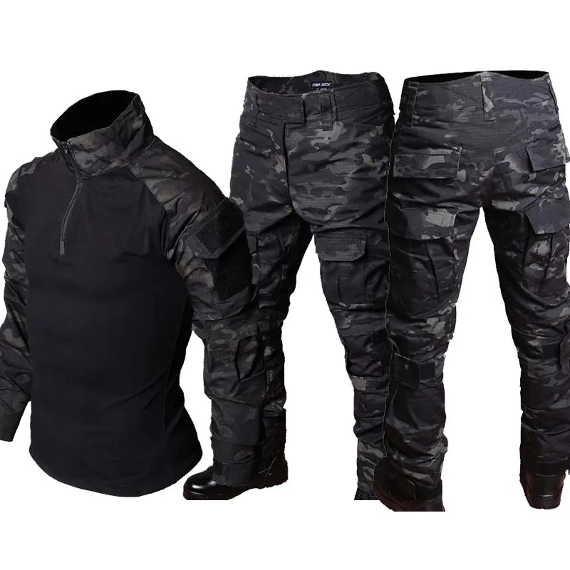 MCBK Uniforme táctico de combate camuflaje ripstop para airsoft - imagen 4