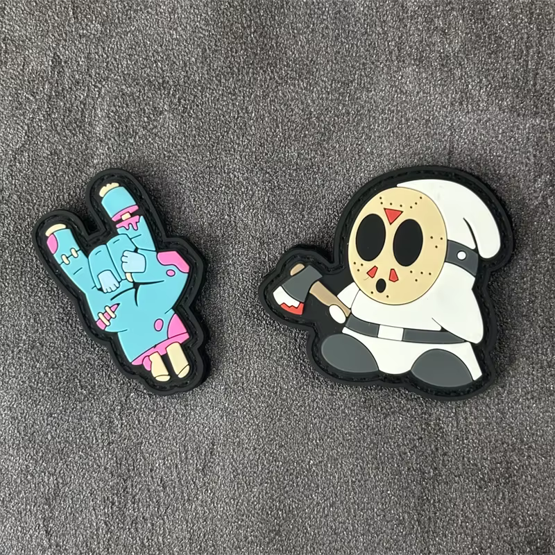 Parche táctico PVC 3D tipo dibujos animados