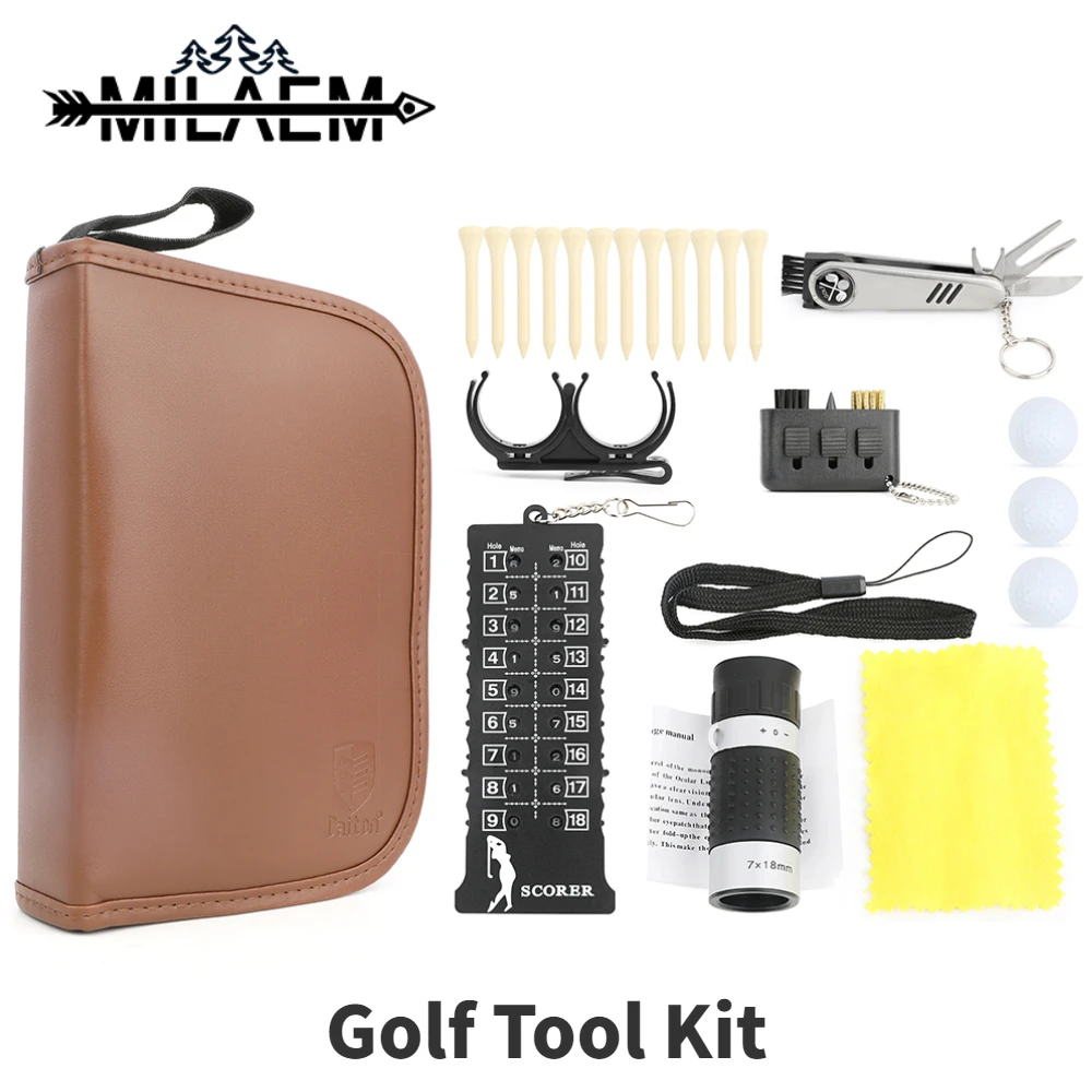 Kit de telémetro de golf multifunción con cuchillo y cepillo - imagen 4