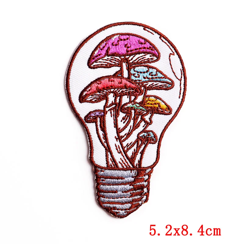 Parche termoadhesivo alma Hippie – bordado planchar ropa mochila - imagen 5