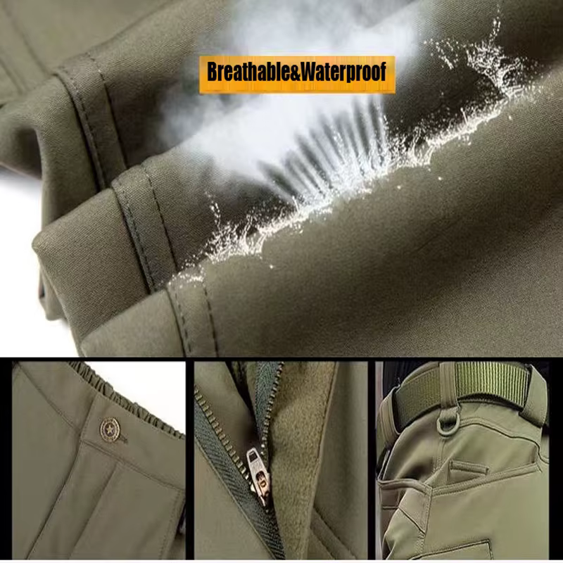 Chaqueta Softshell táctica impermeable hombre - Outdoor militar - imagen 5