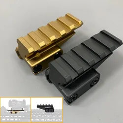 Montura táctica perfil alto para mira telescópica en riel 20 mm
