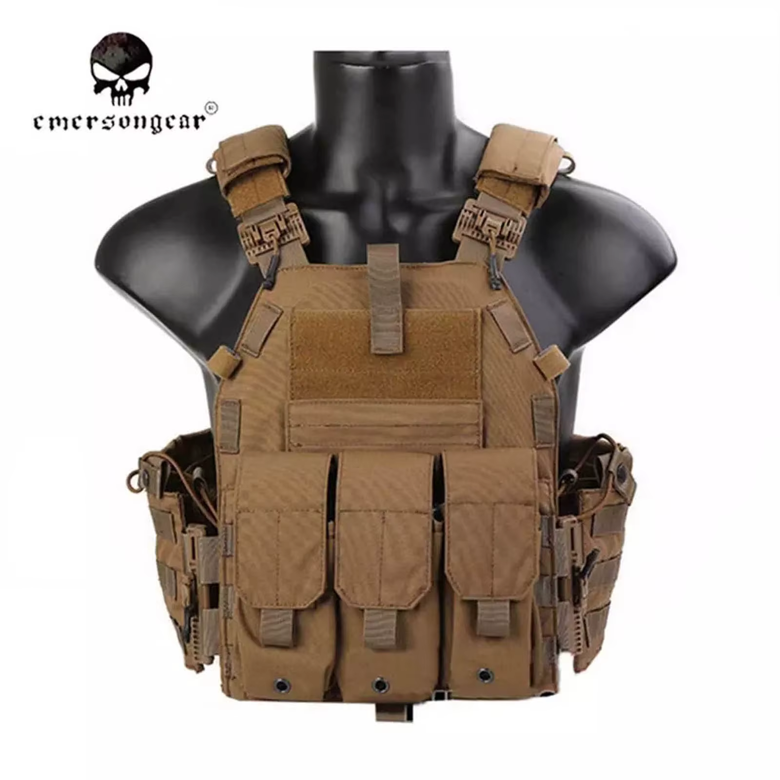 Emersongear plate carrier chaleco táctico liberación rápida para placas