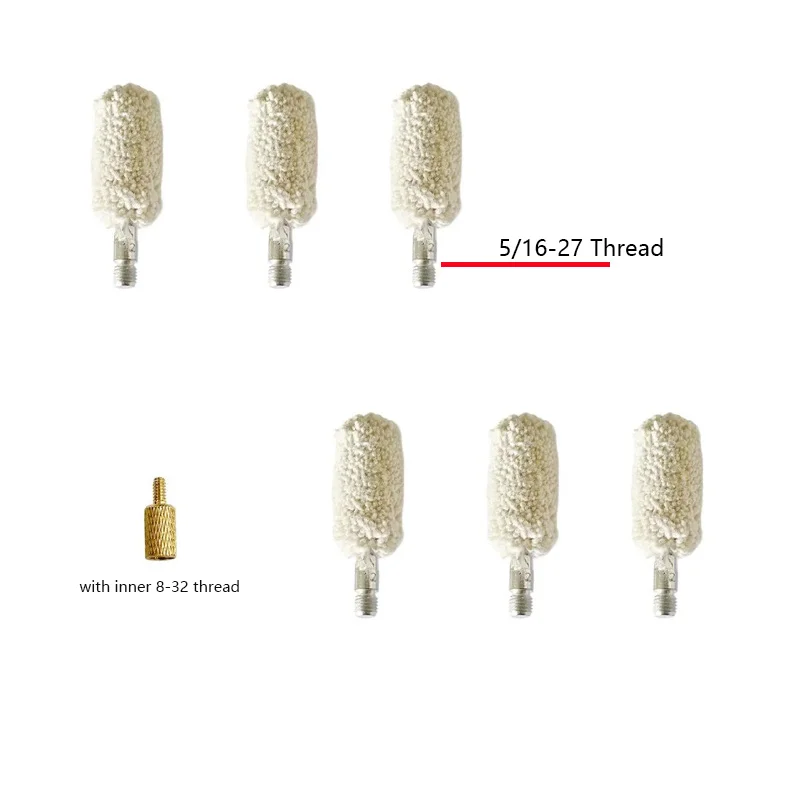 Kit cepillos bronce 12GA – Limpieza escopeta de caza - imagen 2