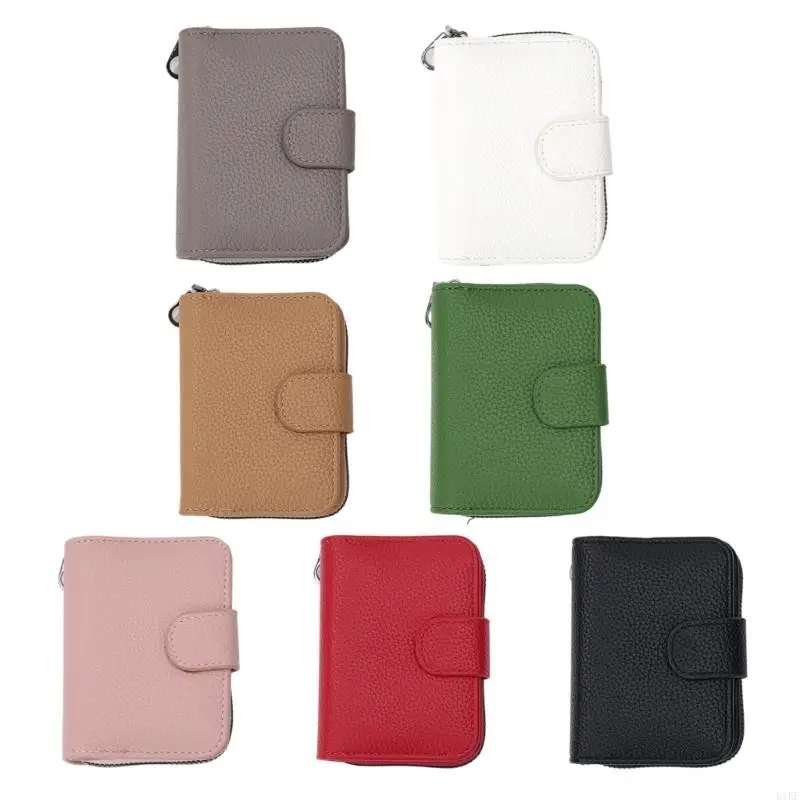 Billetera táctica de cuero multifuncional con ranuras para tarjetas - imagen 4