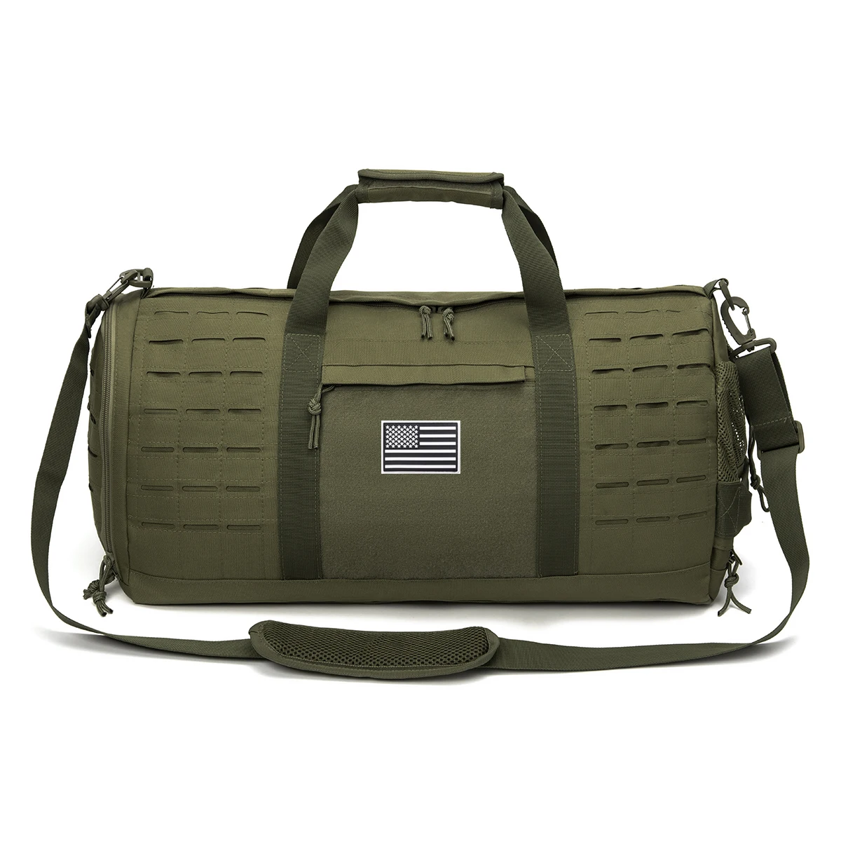 Bolsa táctica deportiva con compartimento para zapatos y viaje - imagen 3