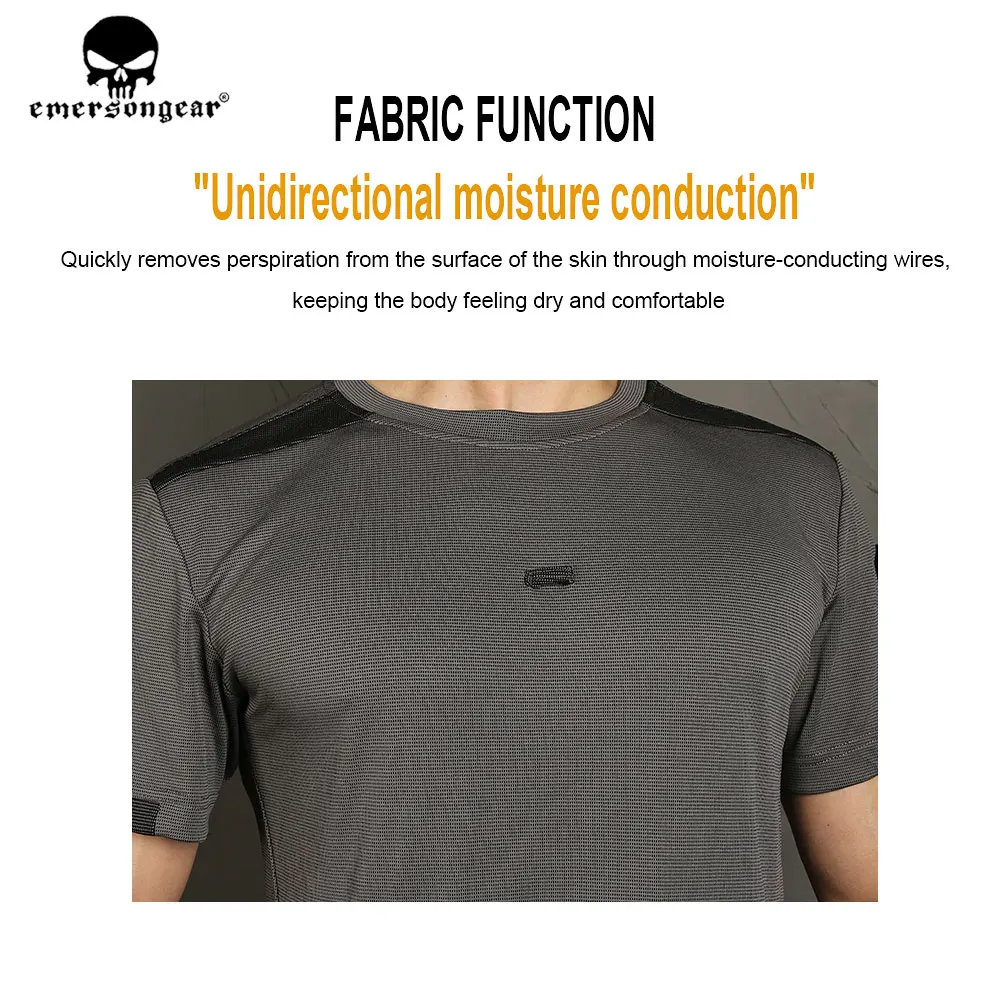 Emersongear Camiseta Táctica de Secado Rápido Camuflaje Outdoor - imagen 5