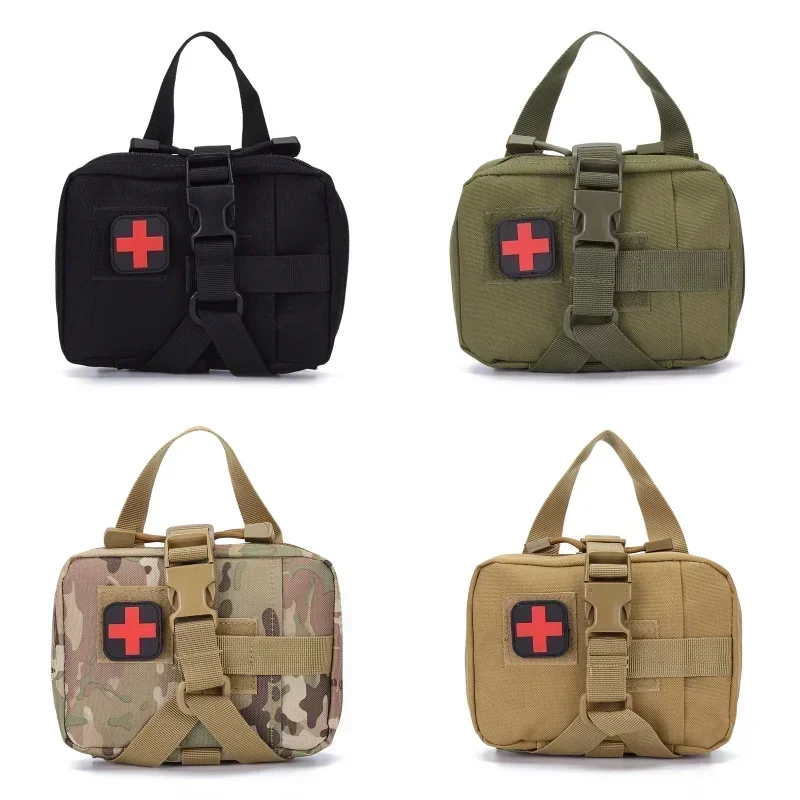 Bolsa Molle EDA IFAK EMT vista frontal con bolsillo exterior