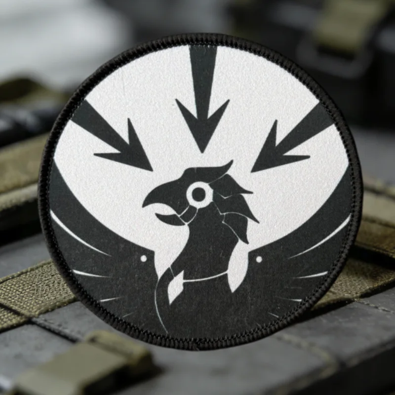 Parche táctico SCP Fundación con velcro gancho y bucle mochila - imagen 3