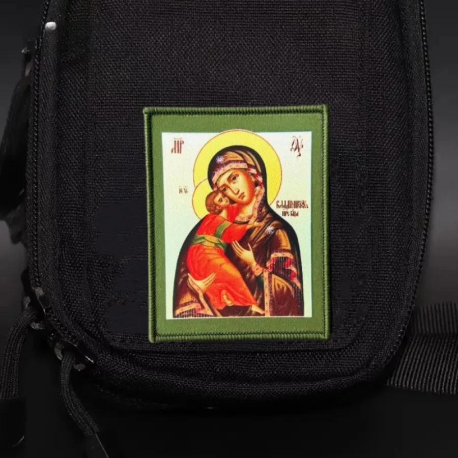 Parche táctico moral Vladimir Madre de Dios – gancho y bucle - imagen 2