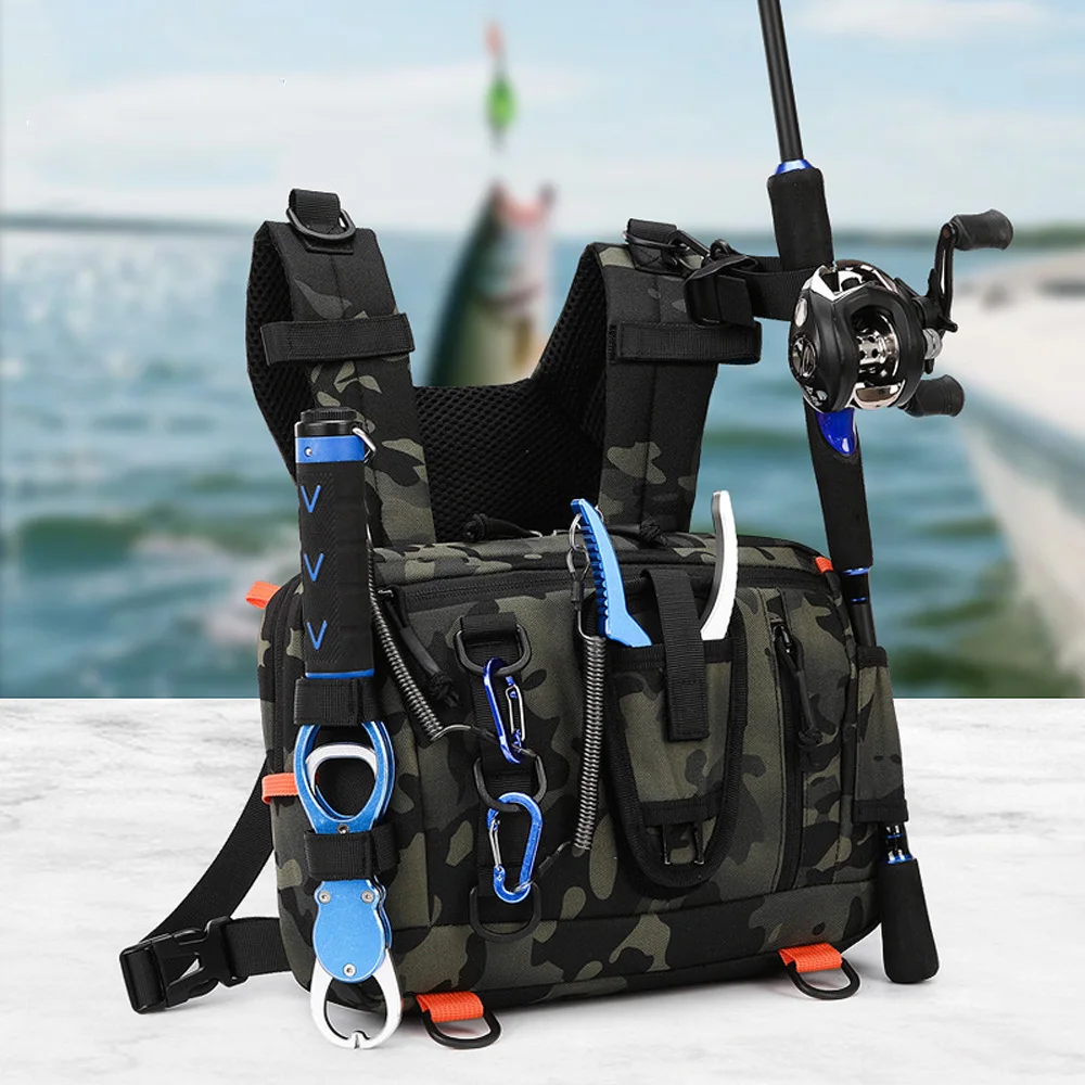Riñonera táctica impermeable desmontable para señuelos de pesca - imagen 3