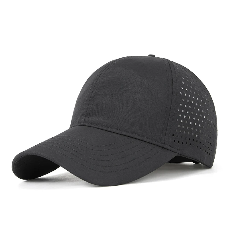 Gorra camionero snapback malla transpirable visera secado rápido sol - imagen 5