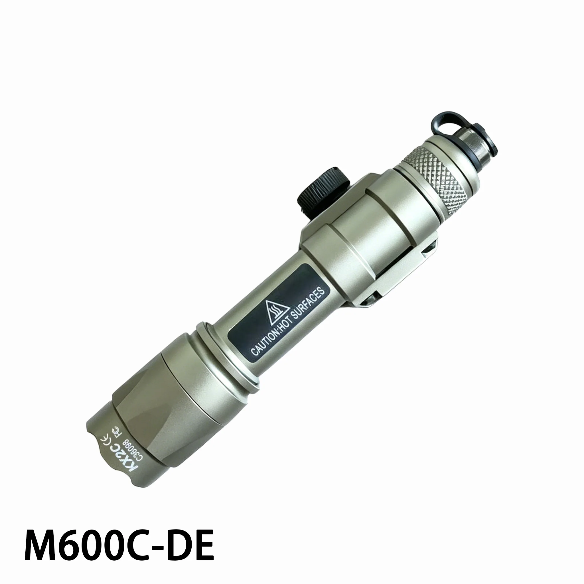 Linterna táctica SF M600C con carril Picatinny 20 mm para caza - imagen 5