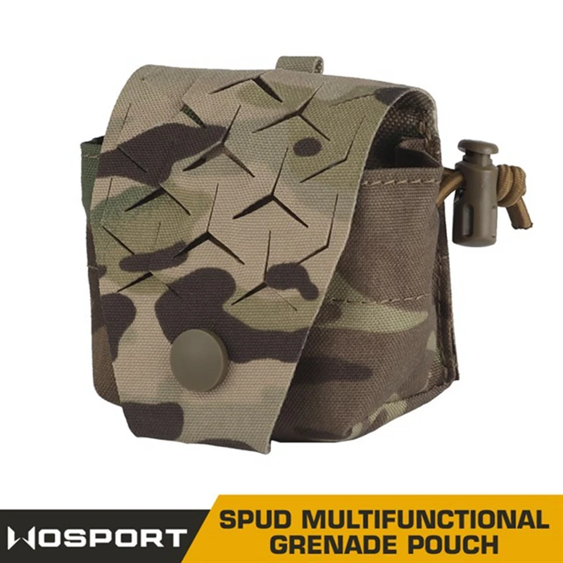 Chaleco táctico MOLLE con bolsa carga M67 en nailon unisex para correr - imagen 3