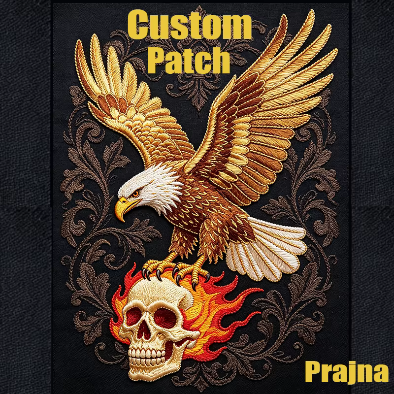 Parche bordado termoadhesivo con velcro, personalizable para ropa - imagen 4