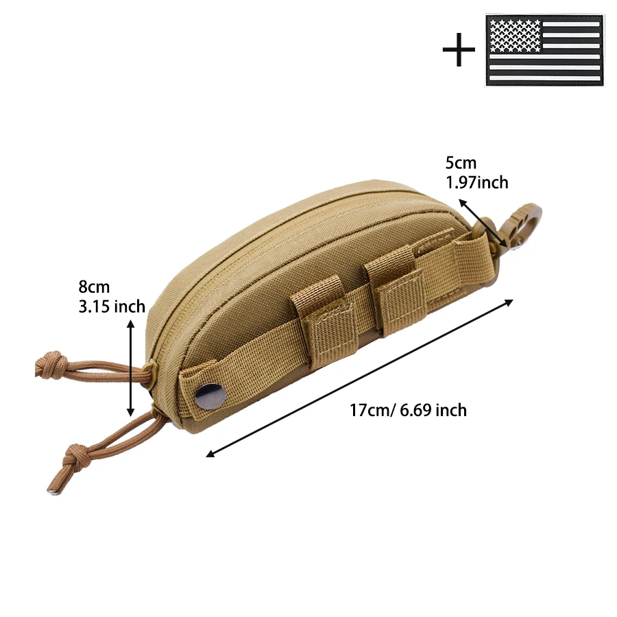 Estuche táctico para gafas de viaje, outdoor resistente al desgaste - imagen 3