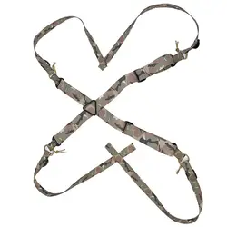 Cinturón táctico MOLLE resistente con arnés tipo X para entrenamiento