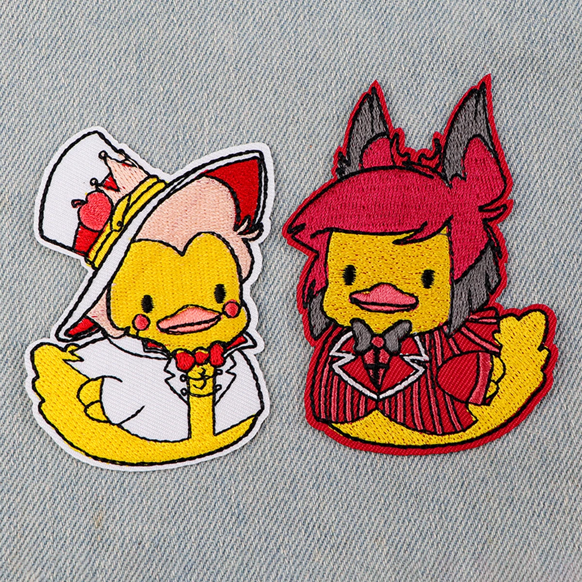 Parche bordado pato anime divertido – Para coser o planchar en ropa - imagen 3